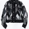 Men Feng Chen Wang Jackets | Feng Chen Wang Multi Patches Denim Jacket