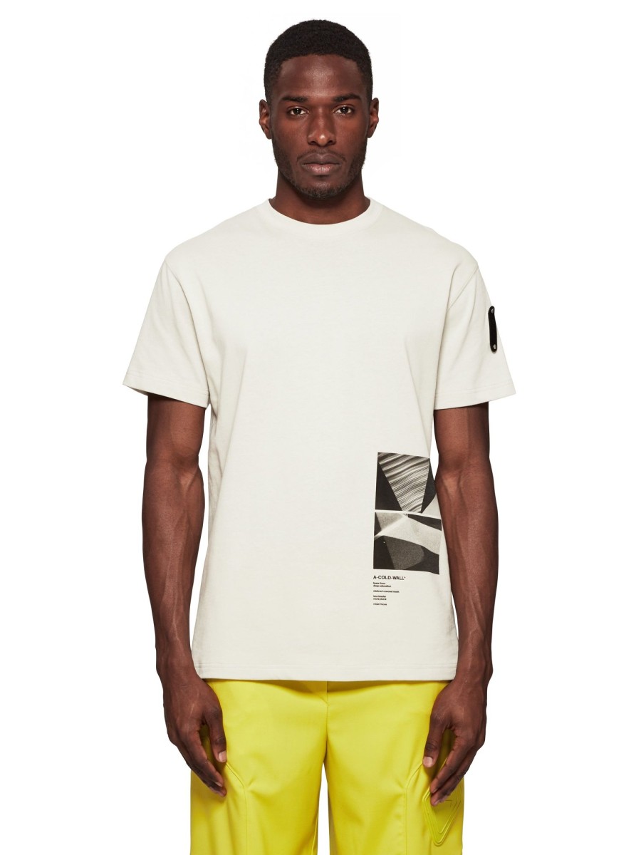 Men A-COLD-WALL T-Shirts | Scan T-Shirt