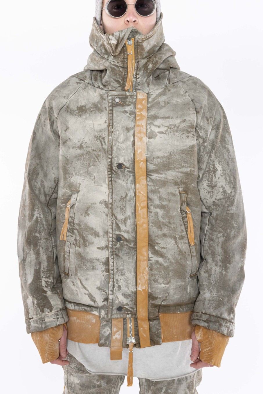 Men Boris Bidjan Saberi Jackets | Light Gum Jacket