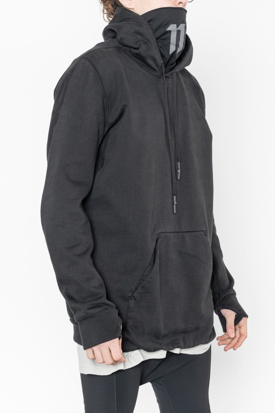 Men Boris Bidjan Saberi Sweatshirts | H1B Printed Hoodie