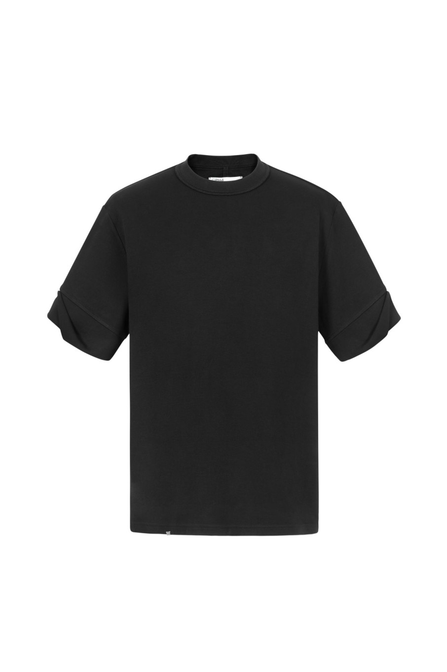 Men C2H4 T-Shirts | C2H4 Embroidered Rolled-Sleeve T-Shirt