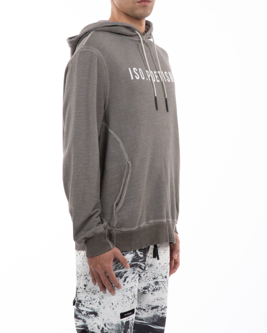 Men ISO.POETISM Sweatshirts | Hoodie W/ Front Print